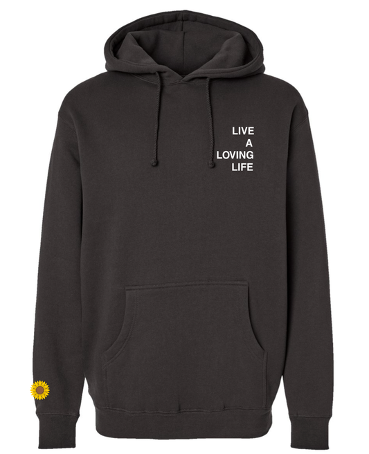 Live A Loving Life Hoodie (Asphalt)