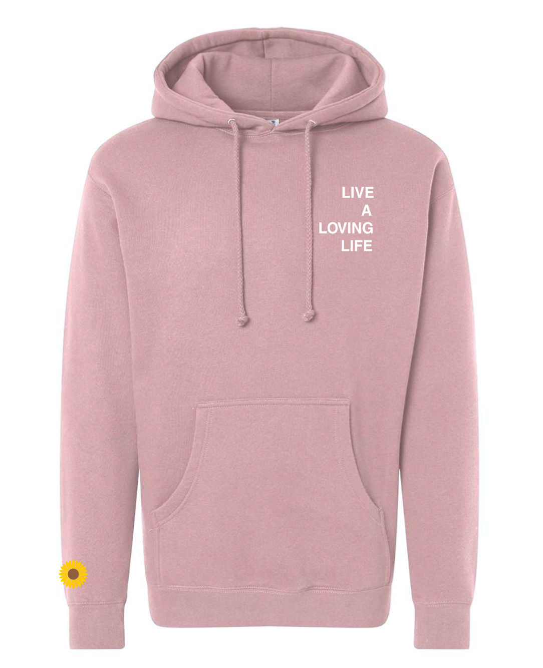 Live A Loving Life Hoodie (Salmon)
