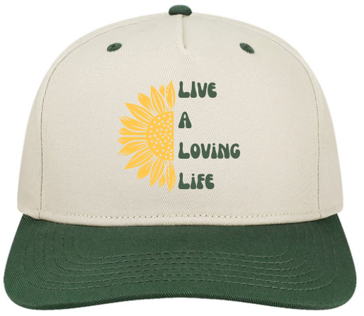 Live A Loving Life Hat (Green)
