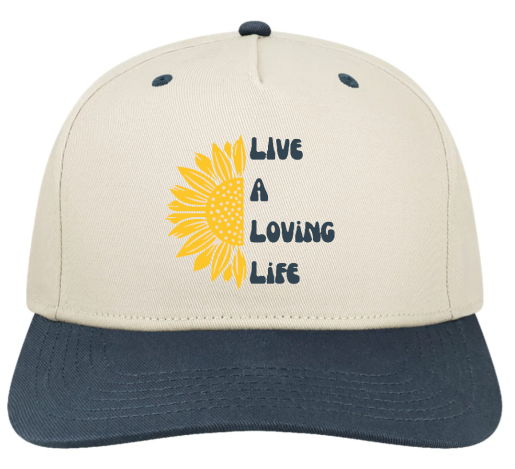 Live A Loving Life Hat (Navy)